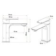 thumbnail image 4 of The akuaplus® Round Single-Hole Lavatory Faucet ELENA., 4 of 8