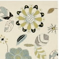thumbnail image 3 of SAFAVIEH Four Seasons Derren Novelty Flowers Area Rug, Ivory/Blue, 3'6" x 5'6", 3 of 5