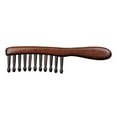 thumbnail image 1 of 33Pcs Scalp Massage Comb for Curly Hair Care Routine with Rounded Teeth Wood, 1 of 9