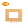 thumbnail image 2 of LEEYNEER 25 Pcs Catalog Transparent Kraft Paper Photo Envelopes Office 10x8cm Khaki, 2 of 8