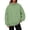 Green, variant on Women's Mock Neck Pullover, Oversized Casual Comfort Sweatshirt, Long Sleeve Solid Color Top for Fall Winter Loungewear and Work Outfits Purple XXXL