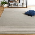 thumbnail image 2 of SAFAVIEH Metro Caylee Striped Area Rug, Sage/Ivory, 6' x 6' Square, 2 of 8