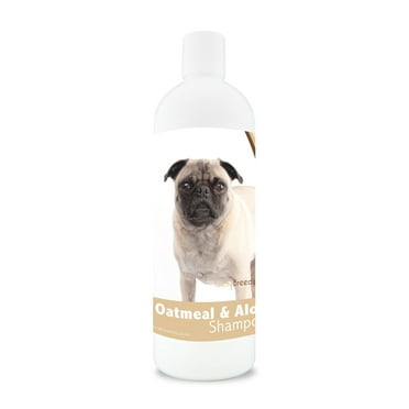 Healthy Breeds Pug Oatmeal Dog Shampoo with Aloe 16 oz