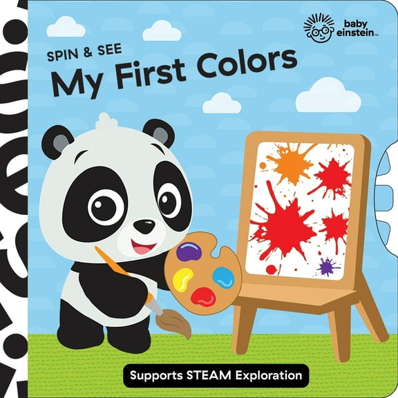 Pre-Owned Baby Einstein: My First Colors Spin & See (Board book) 1503762467 9781503762466