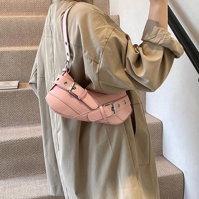 LUVCLS Bolso de mano de moda para mujer Bolso de mano sencillo para mujer Diseño de nicho/