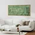 thumbnail image 3 of IDEA4WALL Extra Large Framed Canvas Print Wall Art Meadow's Embrace Impressionist Wildflower Retro Fine Art Nature Botanical Landscape Wall Decor Oversized Artwork Relax/Calm for Rooms - 60"x30", 3 of 5