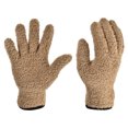 thumbnail image 4 of Uxcell Dusting Cleaning Gloves Microfiber Mittens, Brown 2 Pairs, 4 of 5