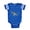Royal Blue, variant on CafePress - FIN Collared Lizard... - Cute Infant Baby Football Bodysuit