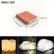thumbnail image 5 of Creative Folding Book Light Led Small Night Light Rechargeable Three-color Changing Light Soft Light Eye Protection Table Lamp Decor Lighting Bedroom Decorative Lights, 5 of 5