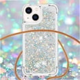 thumbnail image 4 of Funda FOXDOCK para iPhone 13 Mini con Cuerda Ajustable, Brillo Líquido, Protección Antigolpes y Lente – Ideal para Regalo, 4 of 6