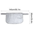 thumbnail image 3 of Coche Parasol Ganfancp Aislamiento Térmico Escudo Universal Cubierta Ventana Lateral Coche, 3 of 4