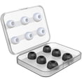 thumbnail image 1 of Juego De Fundas Para Auriculares 6 Pares De Tapones Para Los Oídos En Blanco Y Negro Esponja De Memoria Suave Y Puntas Ergonómicas De Silicona Para Auriculares Compatibles Con Airpods Pro seitruly EL013092-00, 1 of 5