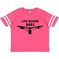 thumbnail image 3 of Inktastic Life Behind Bars Mountain Bike Boys or Girls Toddler T-Shirt, 3 of 5
