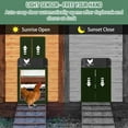 thumbnail image 5 of Automatic Chicken Coop Door Chicken House Door Light Sensor Farm Chicken Opener Pets Duck Cage Door Supplies Battery Powered, 5 of 6
