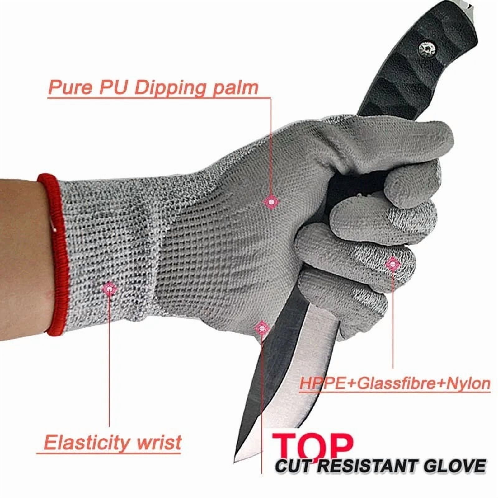 Cut Resistant Gloves Hppe Anti-Cut Glove Working Protective Wear-Resistant Safety Work Gloves ,Multipurpose Use