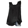 thumbnail image 2 of NGTEVOOS Womens Plus Size Cotton Linen Sleeveless Baggy T-shirt Vest Tee Tank Tops, 2 of 6