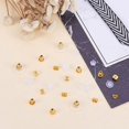thumbnail image 1 of 260 Pieces Earring Back with Storage Box Portable Stoppers DIY Crafts Jewellery Handicraft Making Kit Accessory Professional Golden, 1 of 1