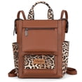 thumbnail image 1 of Mochila Montana West Wrangler Leopard de piel vegana, 1 of 6