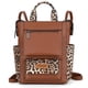 thumbnail image 1 of Mochila Montana West Wrangler Leopard de piel vegana, 1 of 6