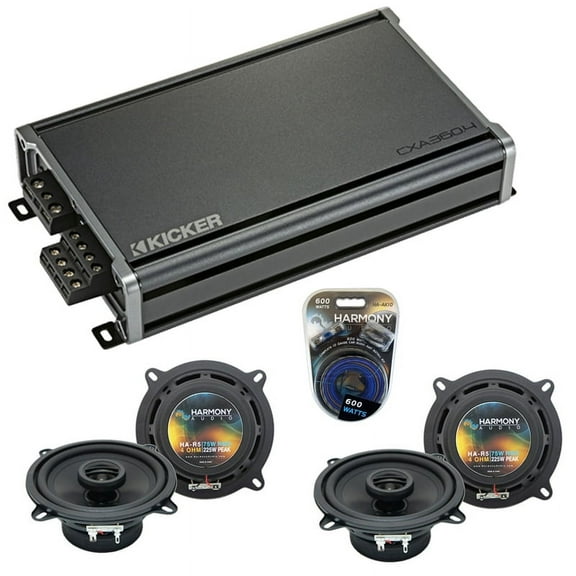 Fits Mercedes E-Class 1998-2002 Speaker Replacement Harmony (2) R5 & CXA360.4