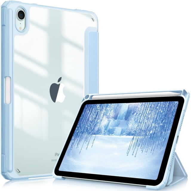 Funda para tablet FINTIE para iPad mini 7/6 de 8,3" con soporte para lápiz, azul