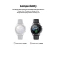 thumbnail image 3 of Ringke Bezel Styling for Galaxy Watch 3 Case, Galaxy Watch 3 45mm Cover - Silver [45-02], 3 of 11