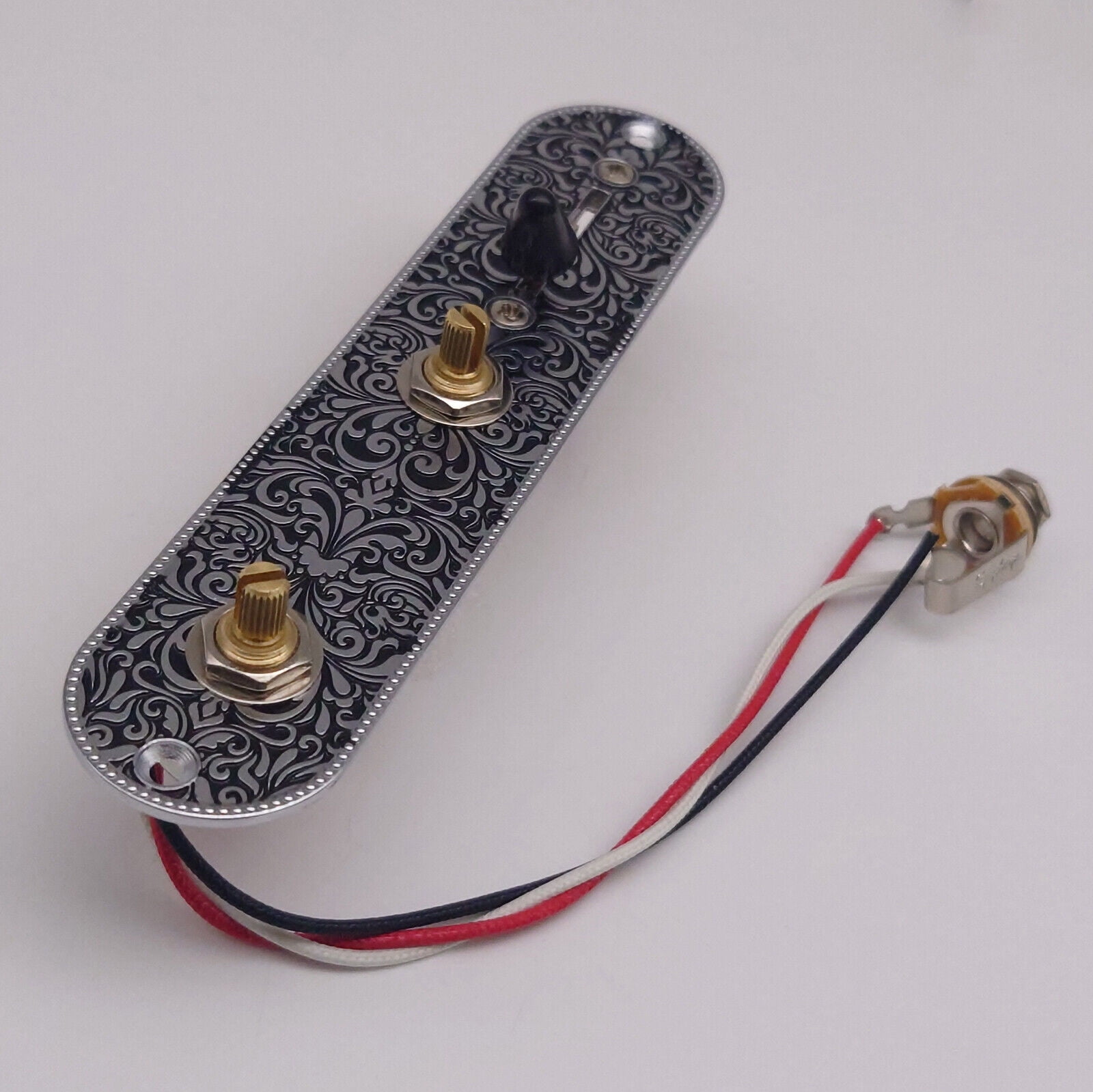 Prewired Loaded Guitar Control Plate 3 Way Switch Knob Copper Sha for Tele TL Electric Guitars Replacement Parts