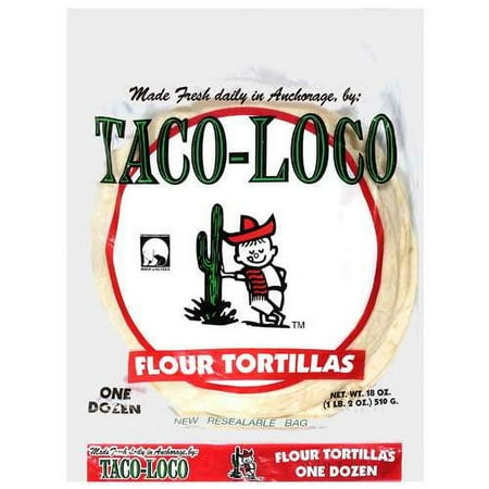 Taco Loco Products Taco Loco Tortillas, 10 ea