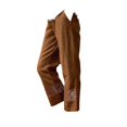 thumbnail image 3 of Women Casual Lightweight Elastic Waist Pants with Pockets Cotton Linen Cropped Pants Loose Solid Color Trousers by Yigetop Brown L, 3 of 5