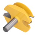 thumbnail image 3 of Woodworking Tenon Milling Cutter, 1/2in Shank 45 Degree Lock Miter Router Bit DIY Tools Professional  for Engraving for Drilling for Wood, 3 of 7