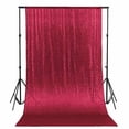 thumbnail image 3 of Backdrop Wedding Banquet Solid Color Sequin Curtains for Party Decor White, 3 of 5