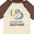 thumbnail image 4 of Inktastic Lacrosse Baby Dream About Boys or Girls Long Sleeve Baby Bodysuit, 4 of 5
