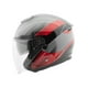 thumbnail image 3 of Casco Abierto Joe Rocket RKT 70 Velocity Negro / Gris / Rojo rojo M, 3 of 9