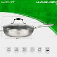 thumbnail image 4 of AVACRAFT Ceramic Nonstick Frying Pan with Lid, Nonstick Skillet, 10 Inch, 4 of 7