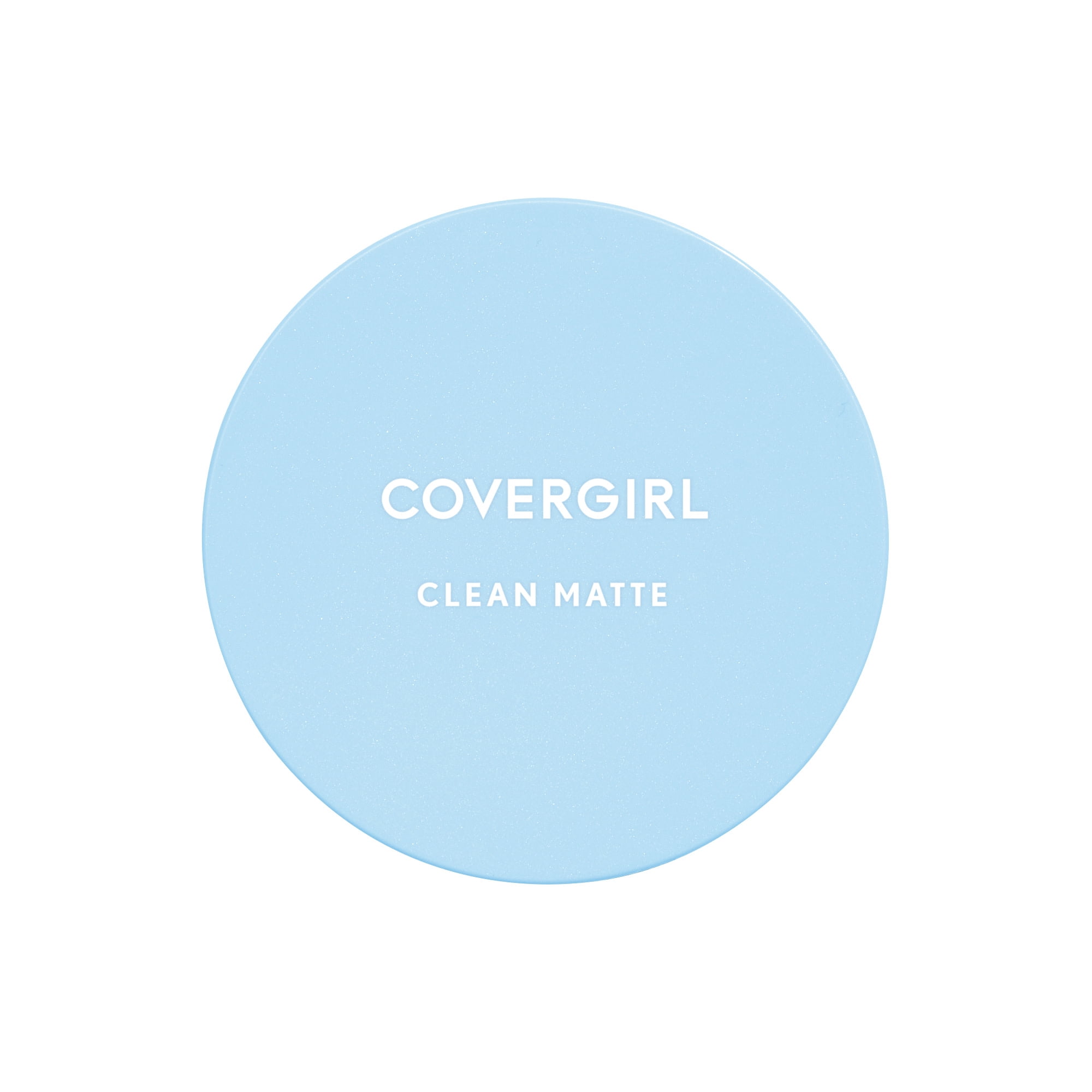 COVERGIRL Poudre pressée Clean Matte, fini mat et lisse, léger, peau sans brillance, formule sans huile, 100% Sans Cruauté