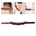 thumbnail image 3 of Wooden Scraping Tool Body Sculpting Tools Multi Functional for Neck , Coffee, 3 of 8