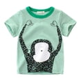 thumbnail image 2 of Camiseta TABNIX para niños, manga corta, manga corta, 4 unidades, de algodón, de 2 a 7 años, 2 of 6