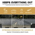 thumbnail image 4 of Waterlock 5" Leaf Protection Micromesh Gutter Guards - Stainless Steel Mesh & Aluminium Gutter Covers - Fits K-Style Gutters, 4 of 9