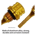 thumbnail image 4 of CNC Aleación De Aluminio Modificada Hexagonal Dipstick Motocicleta Decoración Adecuada Para GY6 Jinzhan BWS Guangyang 125CC, 4 of 4