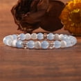 thumbnail image 4 of Wealth Bracelet for Men & Women - Pyrite, Green Aventurine, Tiger Eye & Citrine Stone Bracelet for Abundance, Prosperity, Anxiety Relief & Spiritual Healing - Stretch Bead Pulseras, 4 of 5