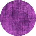 thumbnail image 1 of Ahgly Company Indoor Round Oriental Pink Industrial Area Rugs, 5' Round, 1 of 4