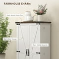 thumbnail image 4 of HOMCOM Kitchen Pantry Cabinet with Adjustable Shelves Storage Cabinet White, 4 of 10