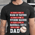 thumbnail image 3 of Men’s Baseball Dad T-Shirt Cool Graphic Tee Gift for Father’s Day 2026, Gift Shirt Keepsake Style 9, 3 of 6