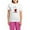 With Pink Pant, variant on CafePress - Red Ribbon Westie Women's Light Pajamas - Women's Short Sleeve Print T-Shirt and Pants Light Cotton Pajama Set