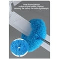 thumbnail image 6 of Holloyiver Ceiling Fan Duster with Extension Pole, Long Duster Handle Reusable Microfiber Ceiling Fan Blade Cleaner, Removable Duster for Cleaning Walls Bookshelves Furniture Door Window, 6 of 9