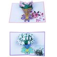 thumbnail image 2 of Naiovety Navidad Año Nuevo tarjeta de felicitación 3D Pop-up Flor hecha a mano Postal Tarjetas de felicitación Día de San Valentín Tarjeta de Kits de decoración para fiestas flor de sol Naiovety JR0981-03, 2 of 6