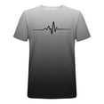 thumbnail image 4 of Fnnxeal Black shirts for Men, Casual Round Neck Tees Summer Big and Tall T-Shirt Short Sleeve Blouse Mens Graphic T-Shirts Size 3XL, 4 of 4