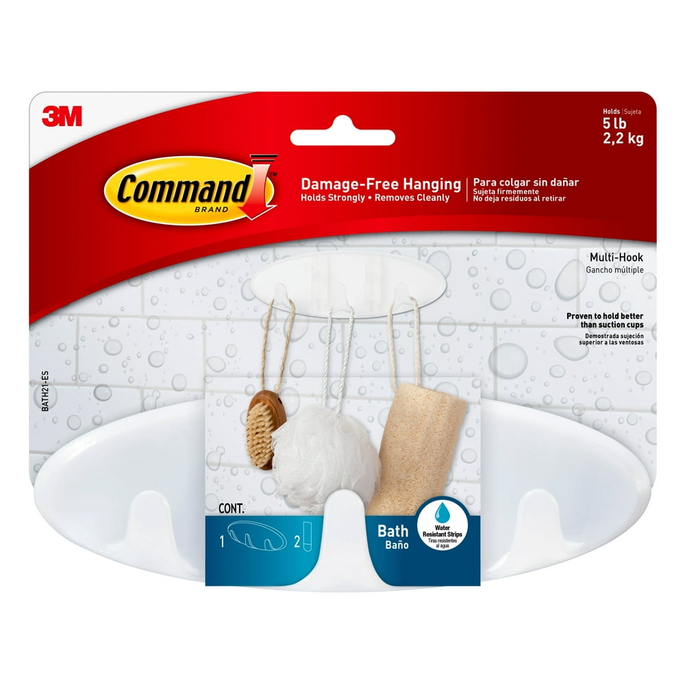Command MultiHook, 1 Multihook, 2 Large Strips/Pack