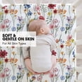 thumbnail image 4 of Little Grape Land Crib Sheets 2 Pack for Baby Boys Girls, Soft Breathable Fitted Sheets Fit 52" x 28" Crib & Toddler Mattresses, Flower, 4 of 5