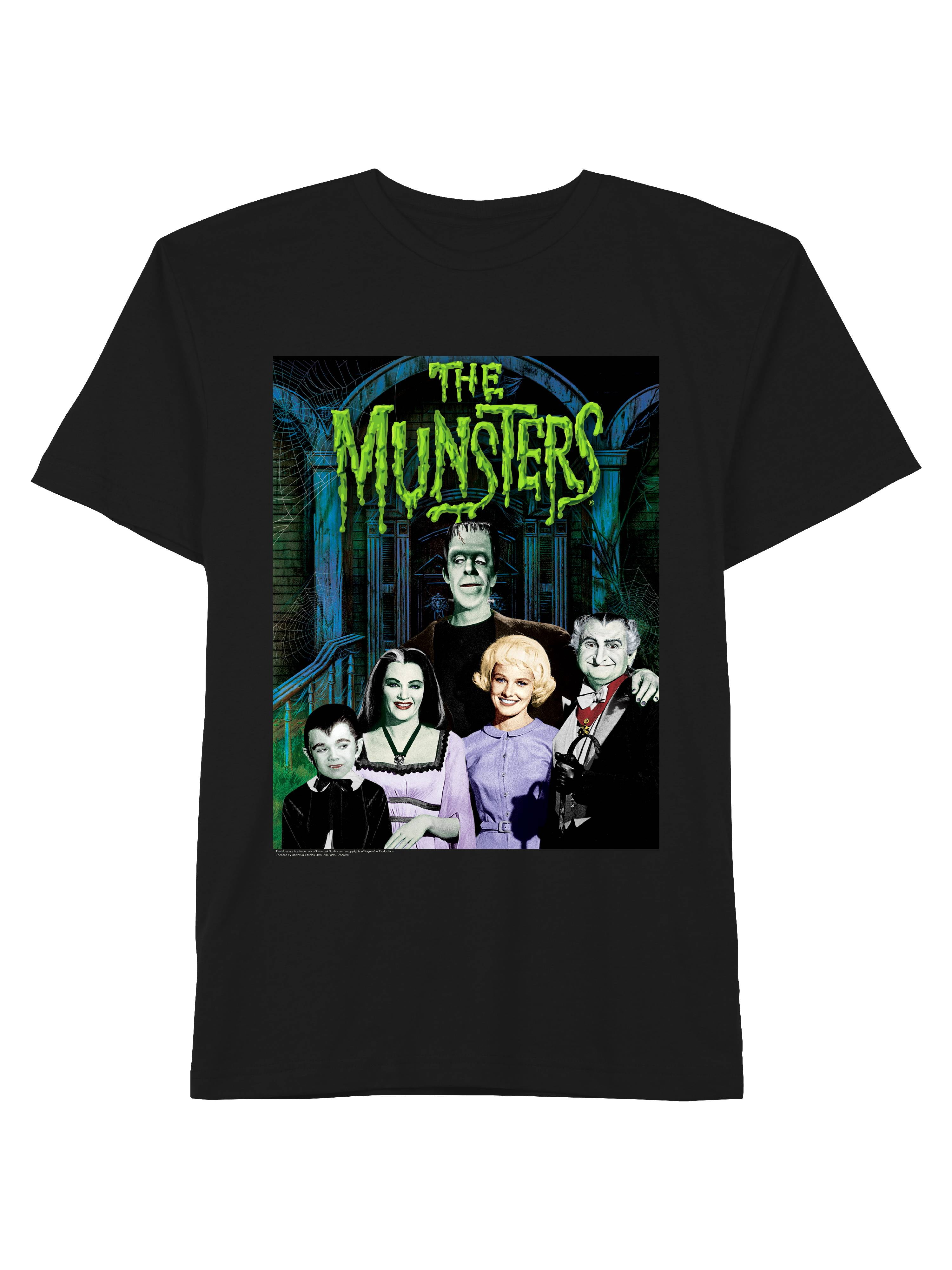 The Munsters Plus Size Womens T-Shirt Stylish Big and Tall Tops